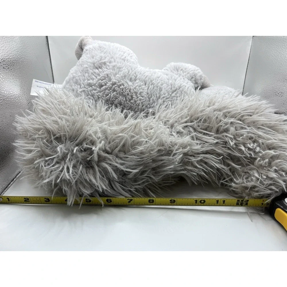 Walmart L Critter Squirrel Plush‎ 11 Inch Grey Stuffed Animal Bushy Tail